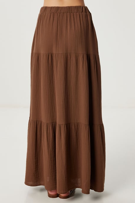 Hoge Taille A-Lijn Maxirok - Image 4