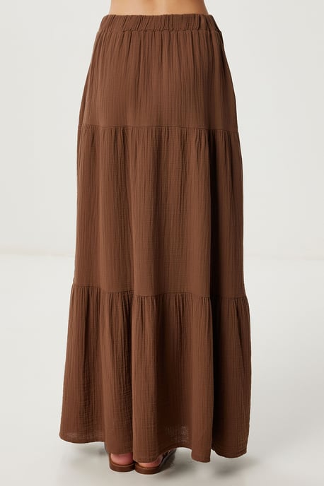 Hoge Taille A-Lijn Maxirok - Image 5