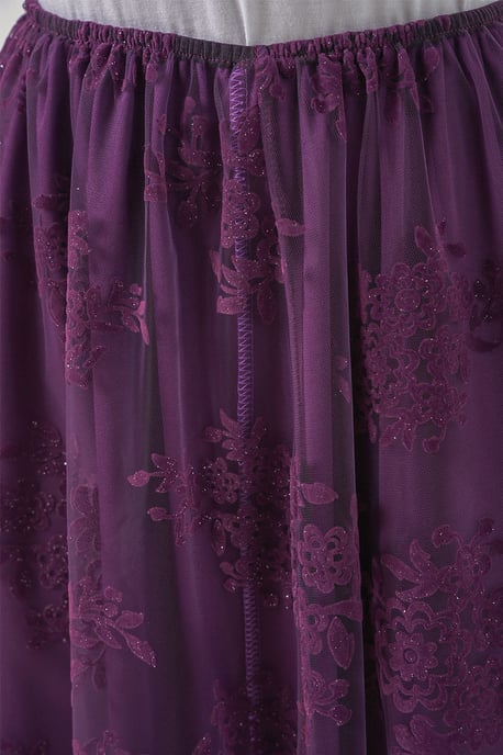 Bloemen Hoge Taille Maxi Rok - Image 6