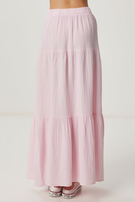 Hoge Taille A-Lijn Maxi Rok - Image 5
