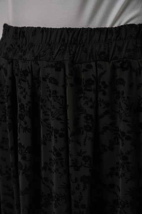 Hoge Taille Bloemen Maxi Rok - Image 6