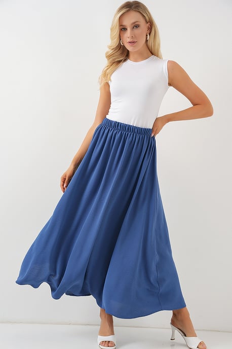 Maxi Rok met Elastische Taille - Image 3