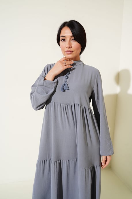 Maxi-jurk met Strikdetail - Image 4