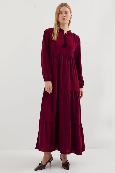 Maxi-jurk met Strikdetail - Image 1