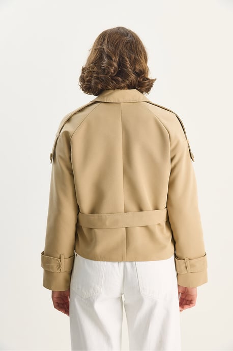 Overmaatse Trenchcoat met Striksluiting - Image 6