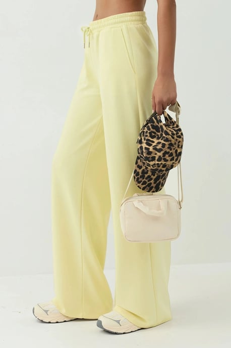 Zachte Modal Touch Wijdpijpen Sweatpants - Image 3