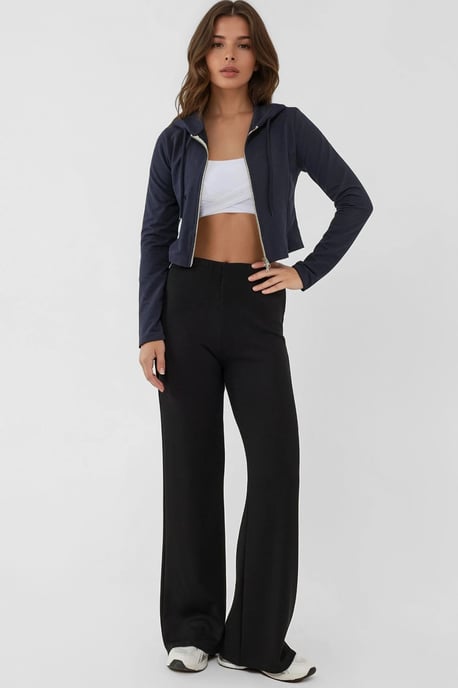 Ontspannen Pasvorm Modal Touch Rechte Pijpen Sweatpants - Image 2