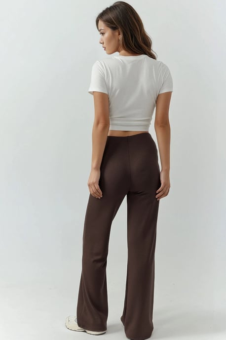 Ontspannen Pasvorm Modal Touch Rechte Leg Sweatpants - Image 6