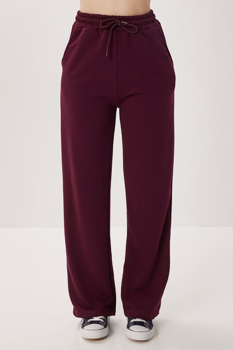 Wijde broek met trekkoord in de taille - Image 3