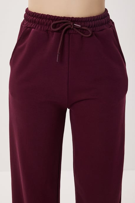 Wijde broek met trekkoord in de taille - Image 4