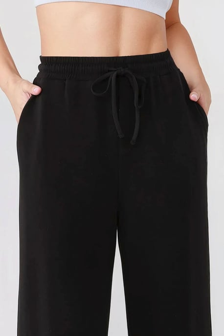 Brede Been Elastische Taille Trainingsbroek - Image 2