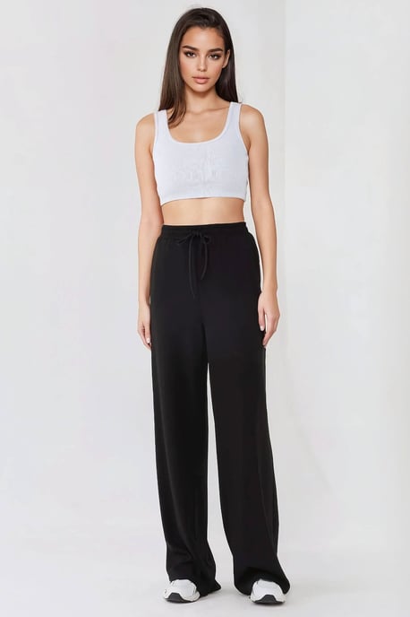 Brede Been Elastische Taille Trainingsbroek - Image 4