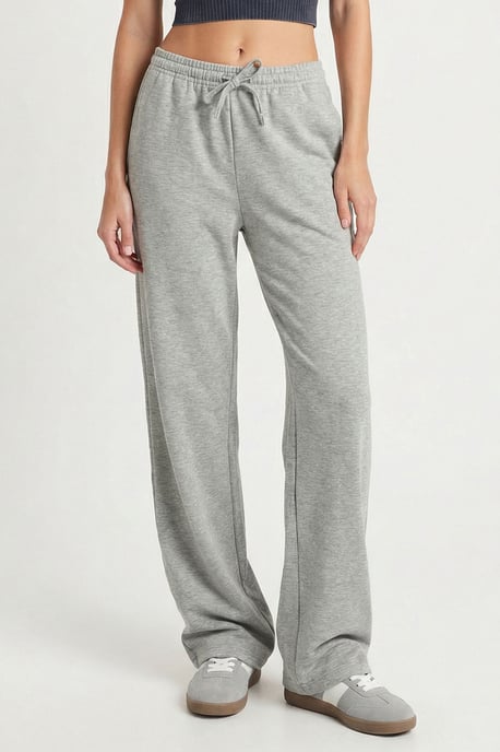 Wijde broek met trekkoord in de taille - Image 3