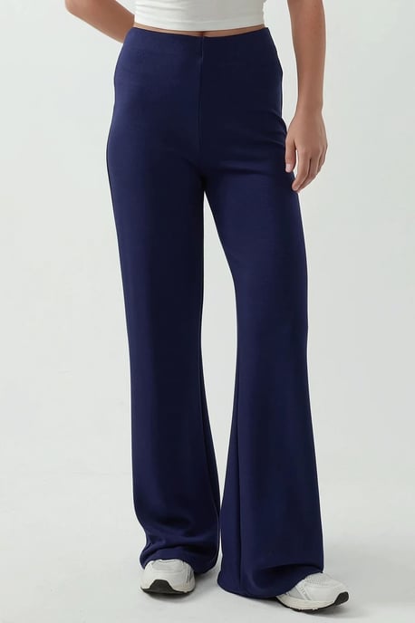 Ontspannen Pasvorm Modal Touch Rechte Pijpen Sweatpants - Image 1