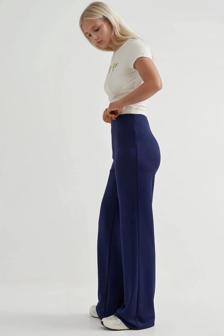 Ontspannen Pasvorm Modal Touch Rechte Pijpen Sweatpants - Image 2