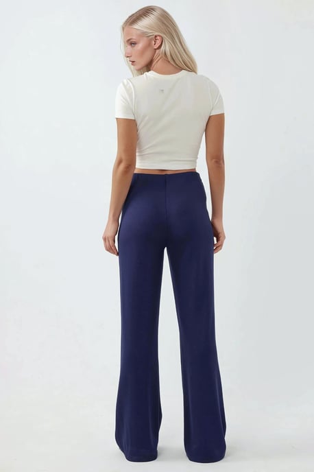 Ontspannen Pasvorm Modal Touch Rechte Pijpen Sweatpants - Image 3