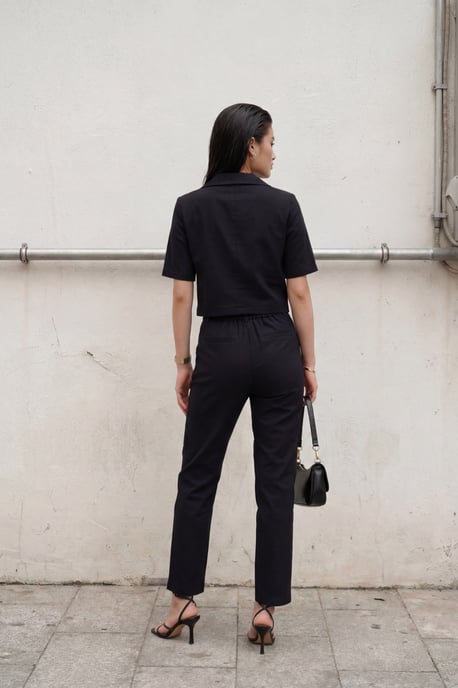 Shirt met Zakdetail & Broek Twee-Delige Set - Image 3