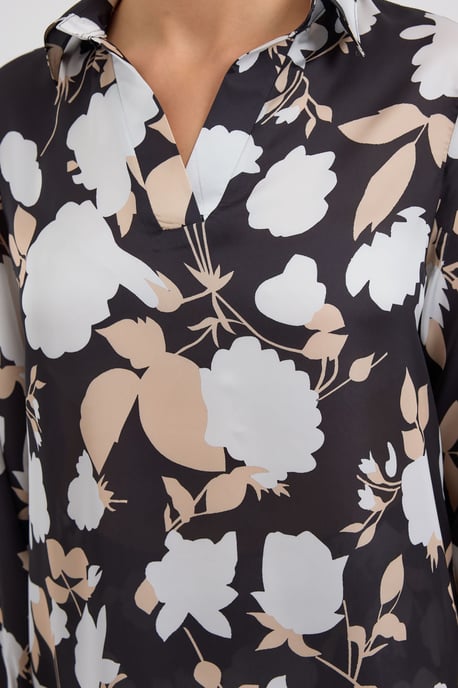 Lange Mouwen Bloemige Twee-delige Co-ord Set - Image 4