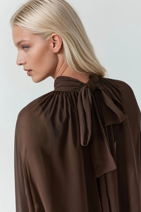 Elegante Coltrui Mini-jurk met Rimpeldetail - Image 3