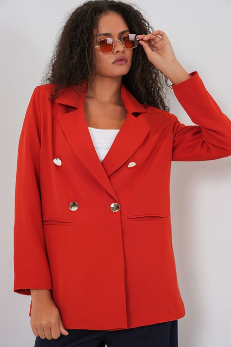 Dubbelknopen Klassieke Blazer - Image 3