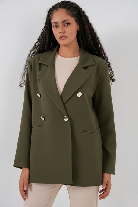 Dubbele Knop Classieke Blazer - Image 1
