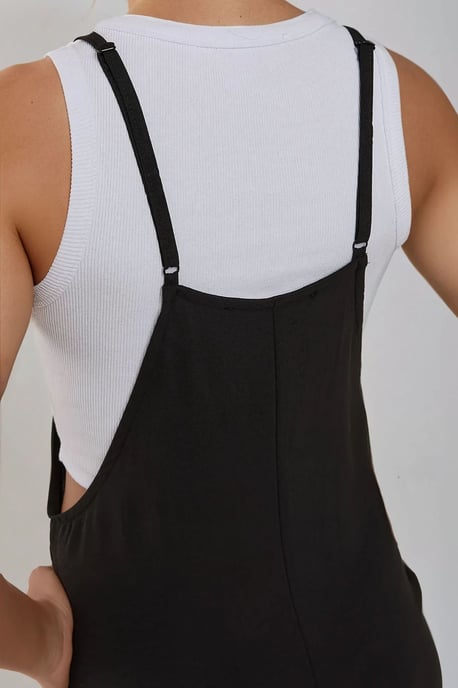 Halterneck Regular Fit Jumpsuit met Zak - Image 4