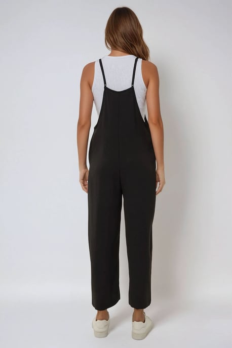 Halterneck Regular Fit Jumpsuit met Zak - Image 6