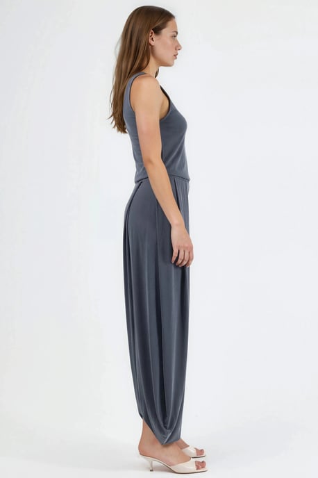 Plissé Modal Jumpsuit - Image 3
