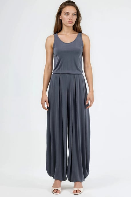 Plissé Modal Jumpsuit - Image 6