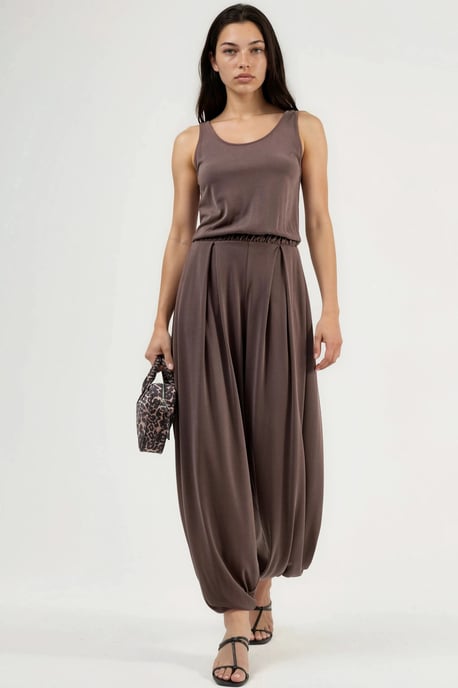 Plissé Modal Jumpsuit - Image 2