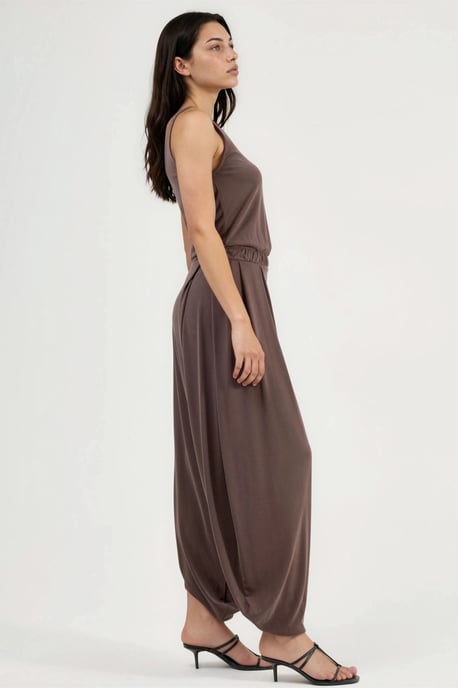 Plissé Modal Jumpsuit - Image 3