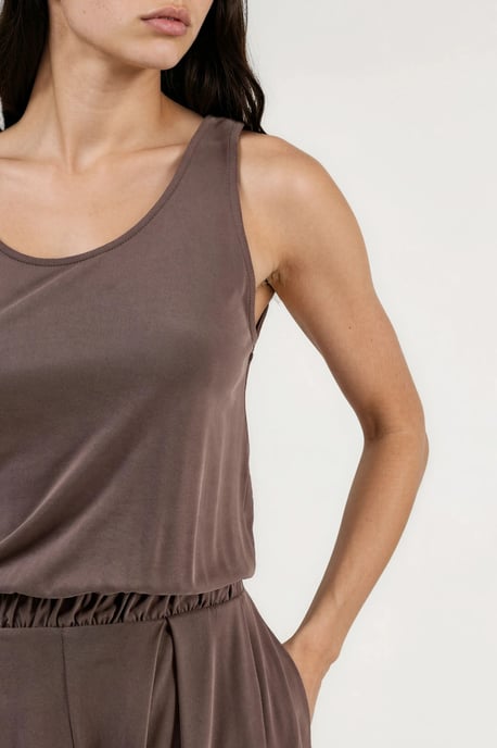 Plissé Modal Jumpsuit - Image 5