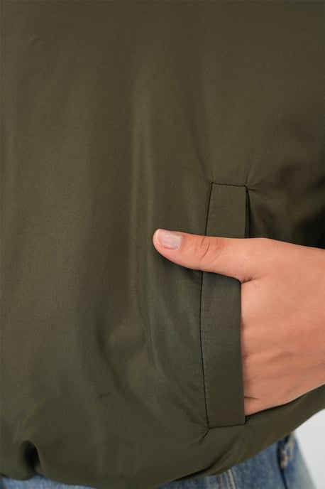 Dikke Bomber Puff Jas met Ritskraag - Image 6