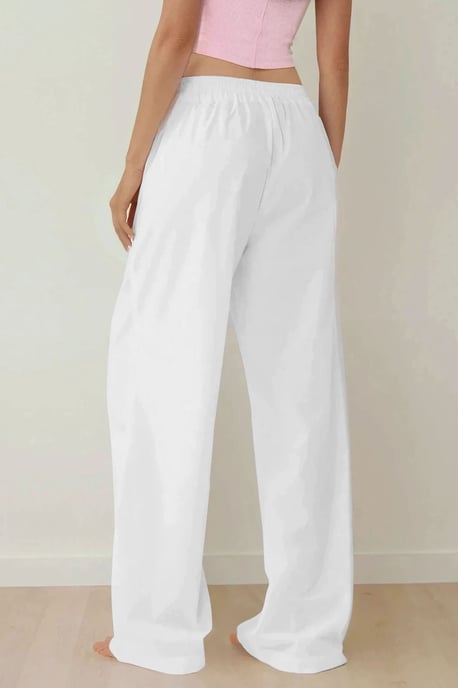 Hoge taille relaxte loungebroek - Image 4