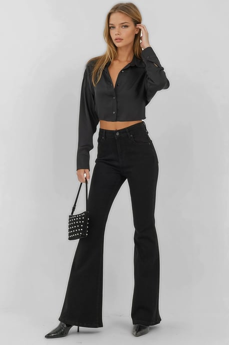 Hoge Taille Flared Jeans - Image 6
