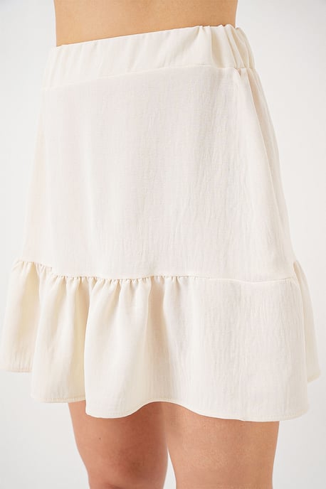 Textured Minirok met Voering - Image 3