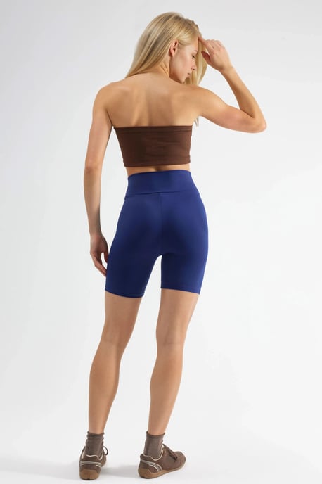Hoge Taille Zachte Textuur Biker Shorts - Image 3