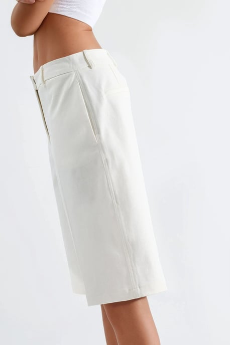 Rechtaf lopende Bermuda Shorts (zonder Ceintuur) - Image 3