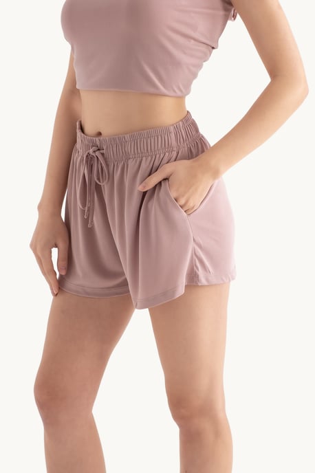 Middelhoge Treksluiting Basis Shorts - Image 3
