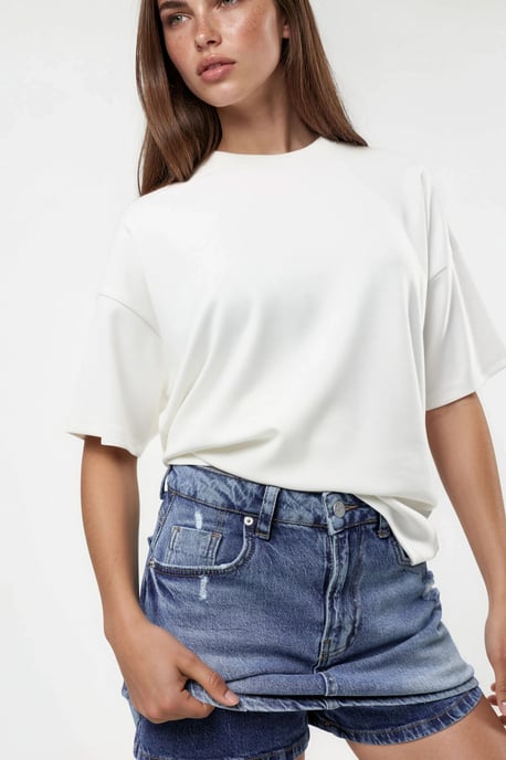 Denim Skort - Image 3