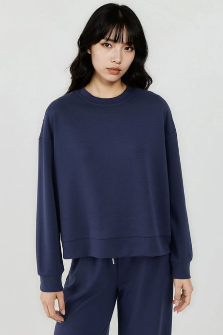 Modal Touch Basis Sweatshirt - Image 1