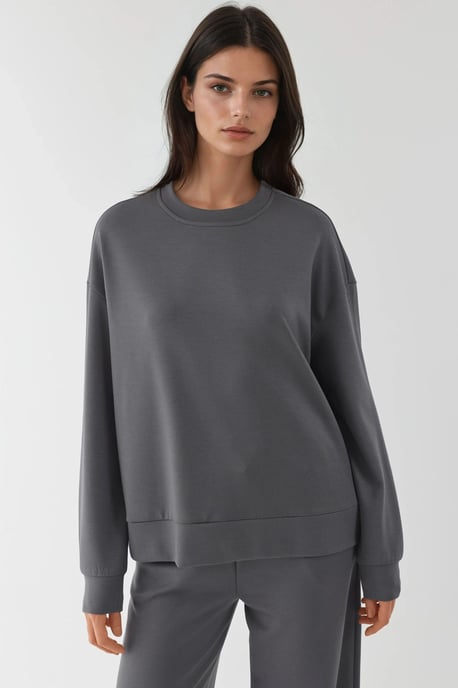 Modal Touch Basis Sweatshirt - Image 1