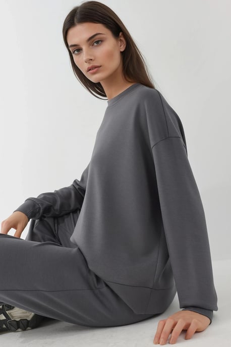Modal Touch Basis Sweatshirt - Image 2
