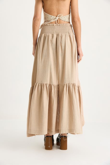 Gelaagde Midi Rok met Structuur - Image 6