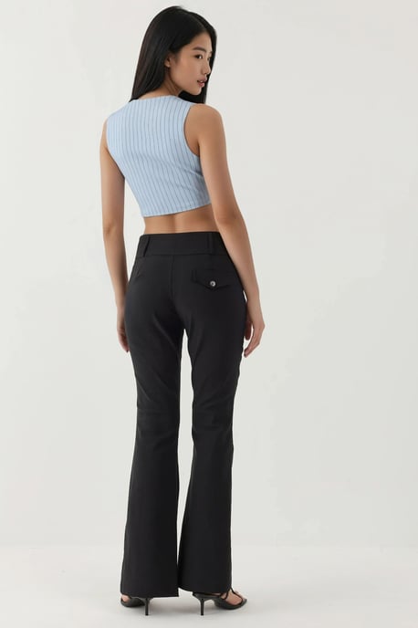 Lage Taille Flared Broeken - Image 3