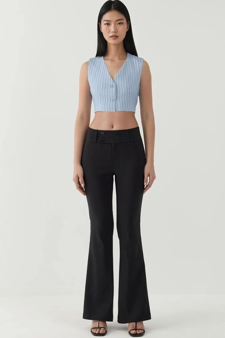 Lage Taille Flared Broeken - Image 6