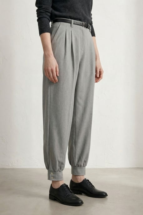 Gebuikte Knooprok Met Tailored Broek - Image 3