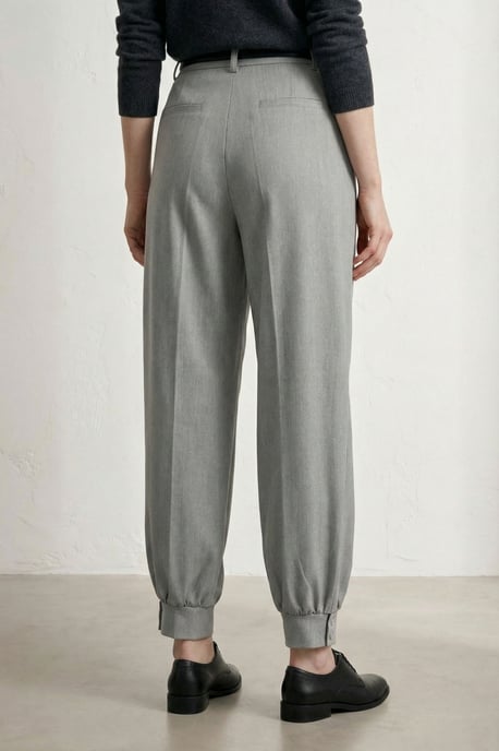 Gebuikte Knooprok Met Tailored Broek - Image 4
