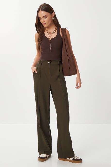 Gestrikte Rechte Pantalon - Image 1