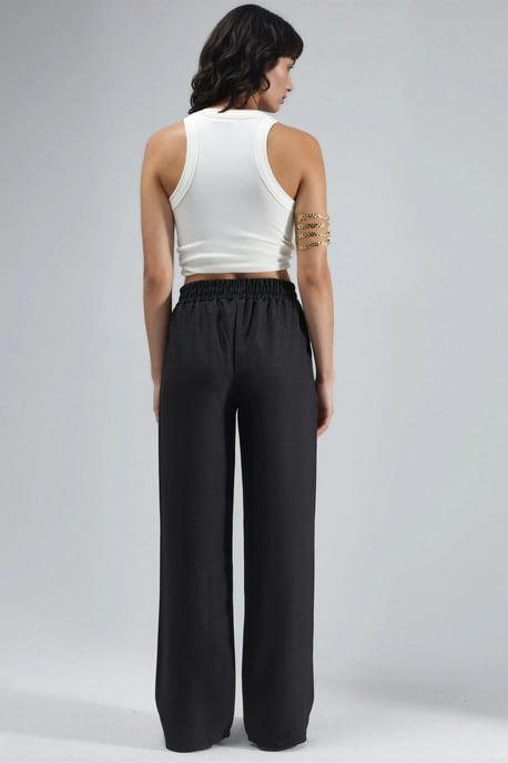 Elastische Taille Rechte Broek - Image 3